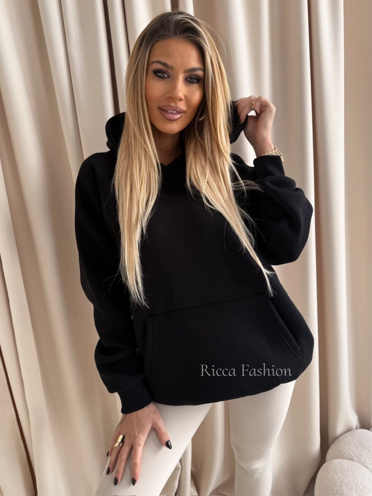 Bluza dresowa I'M QUEEN, black