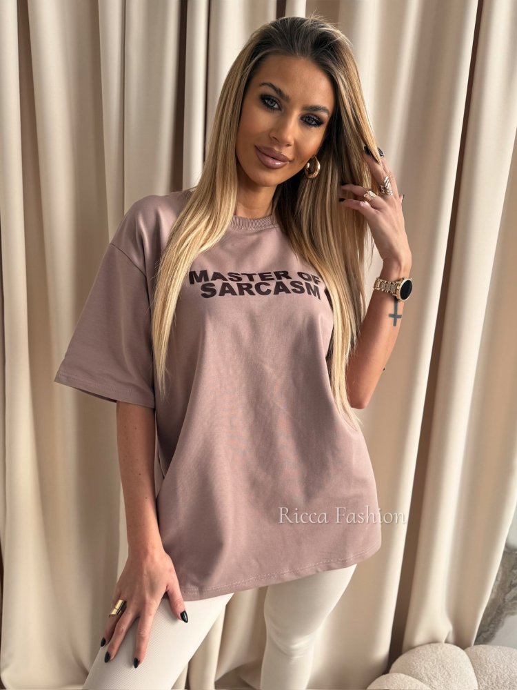 T-shirt bawełniany MASTER,...