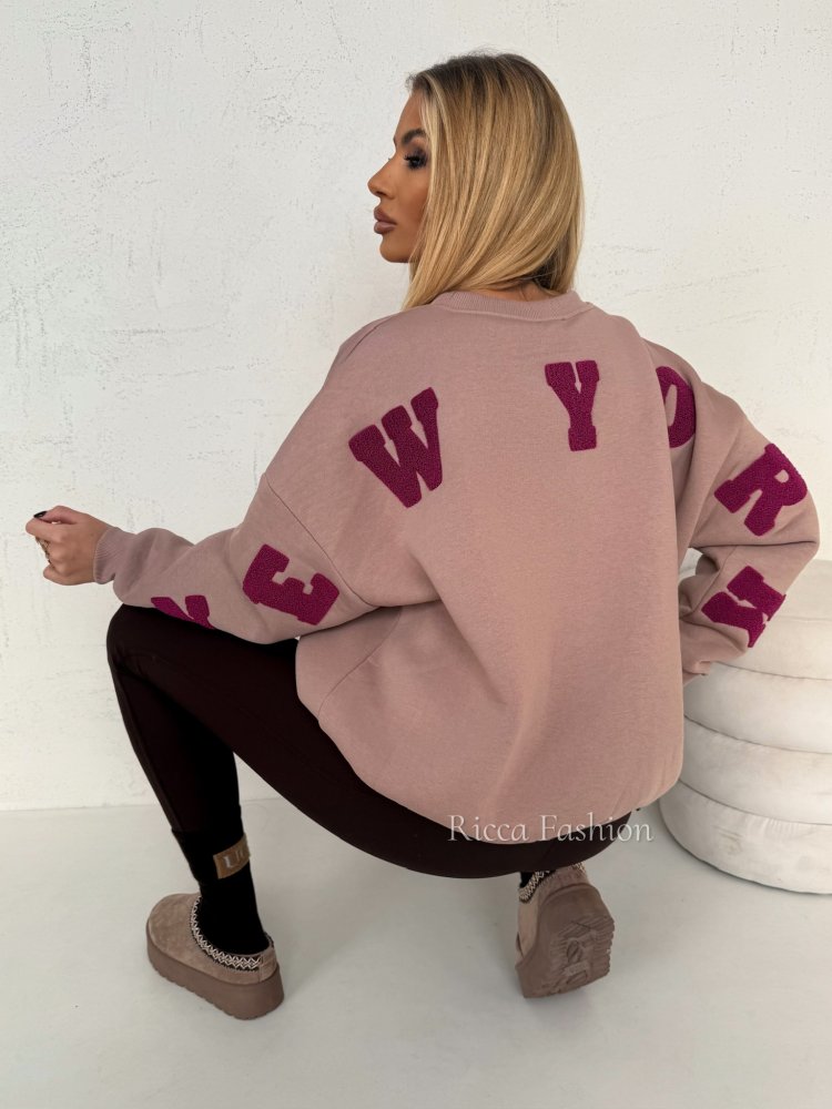 Bluza dresowa YORKY, fango