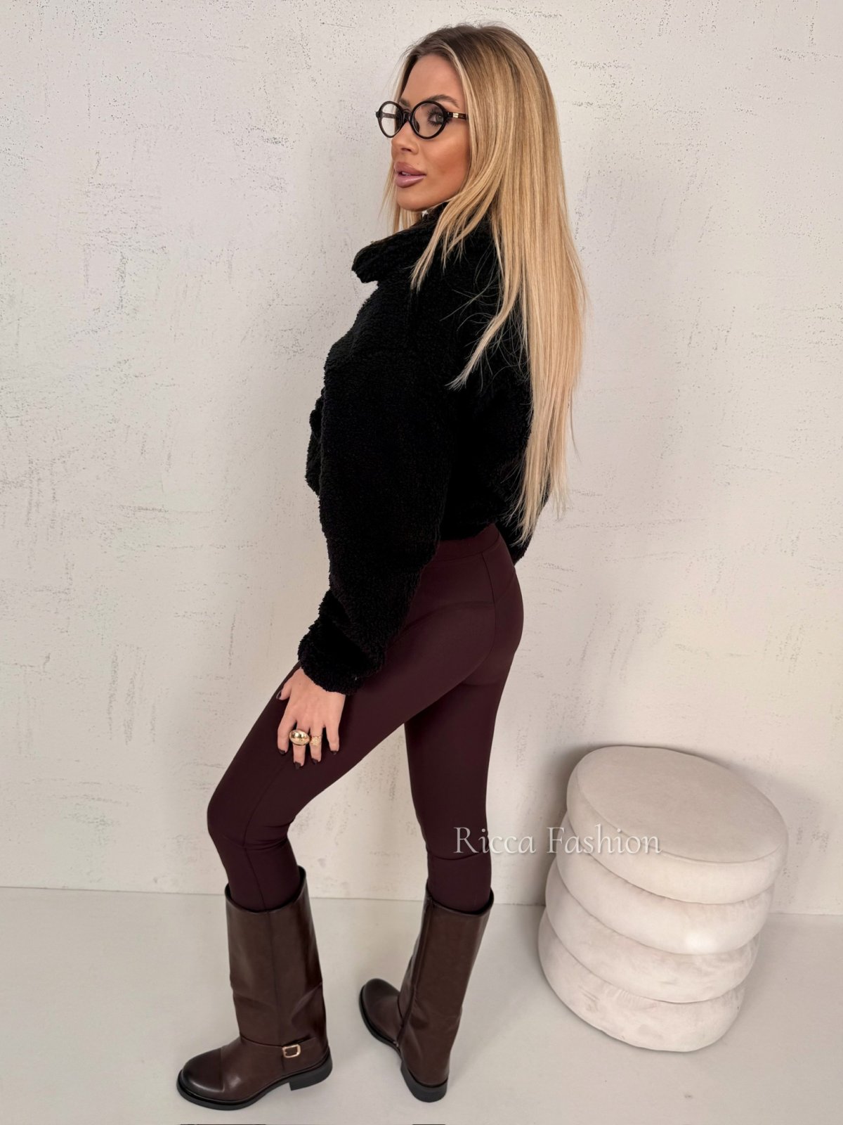 Kurtka/baranek BELLINI by Ricca, black