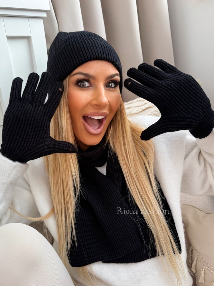 Komplet 3w1 WOOLA, black