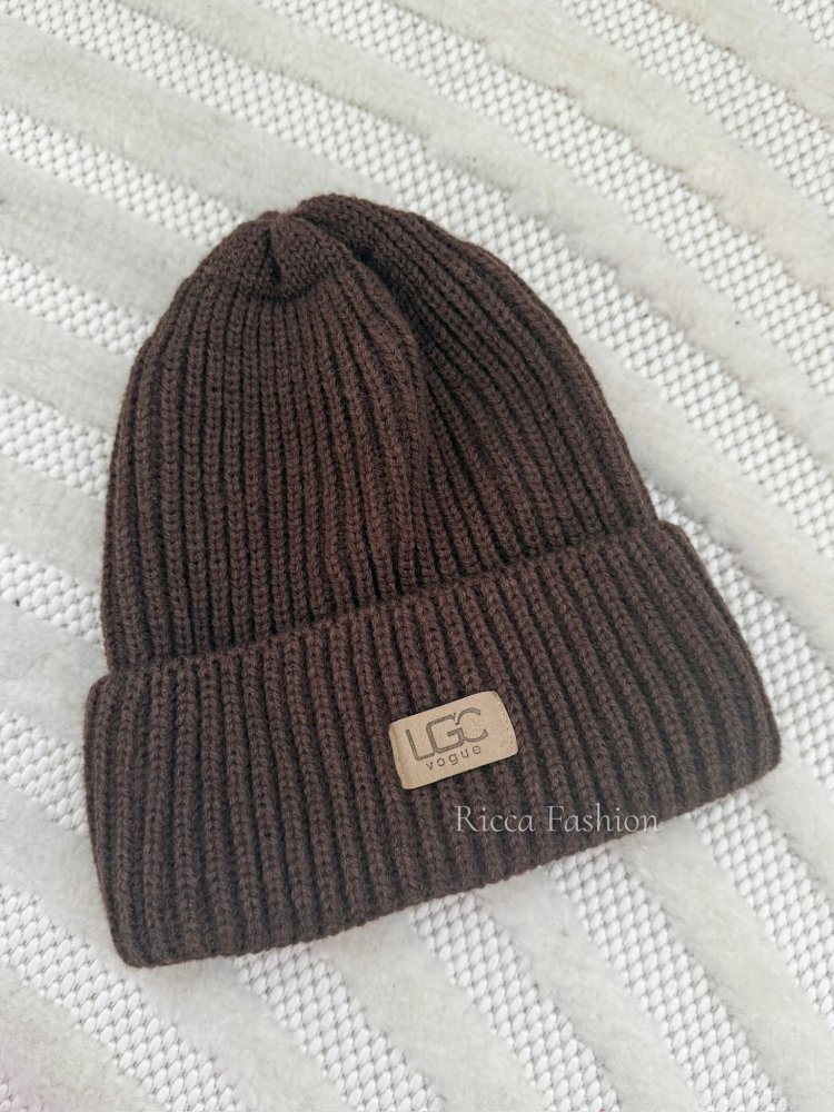 Czapka SNUGG, milk chocolate