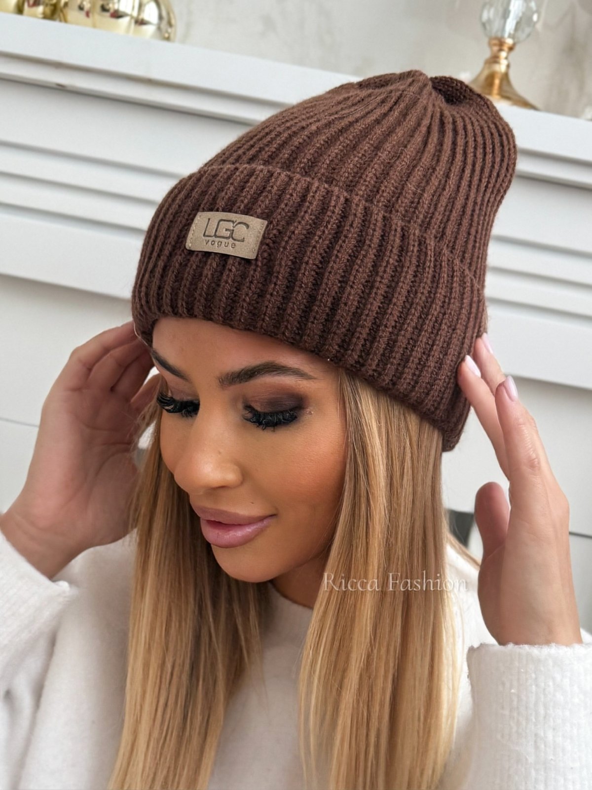 Czapka SNUGG, carmel