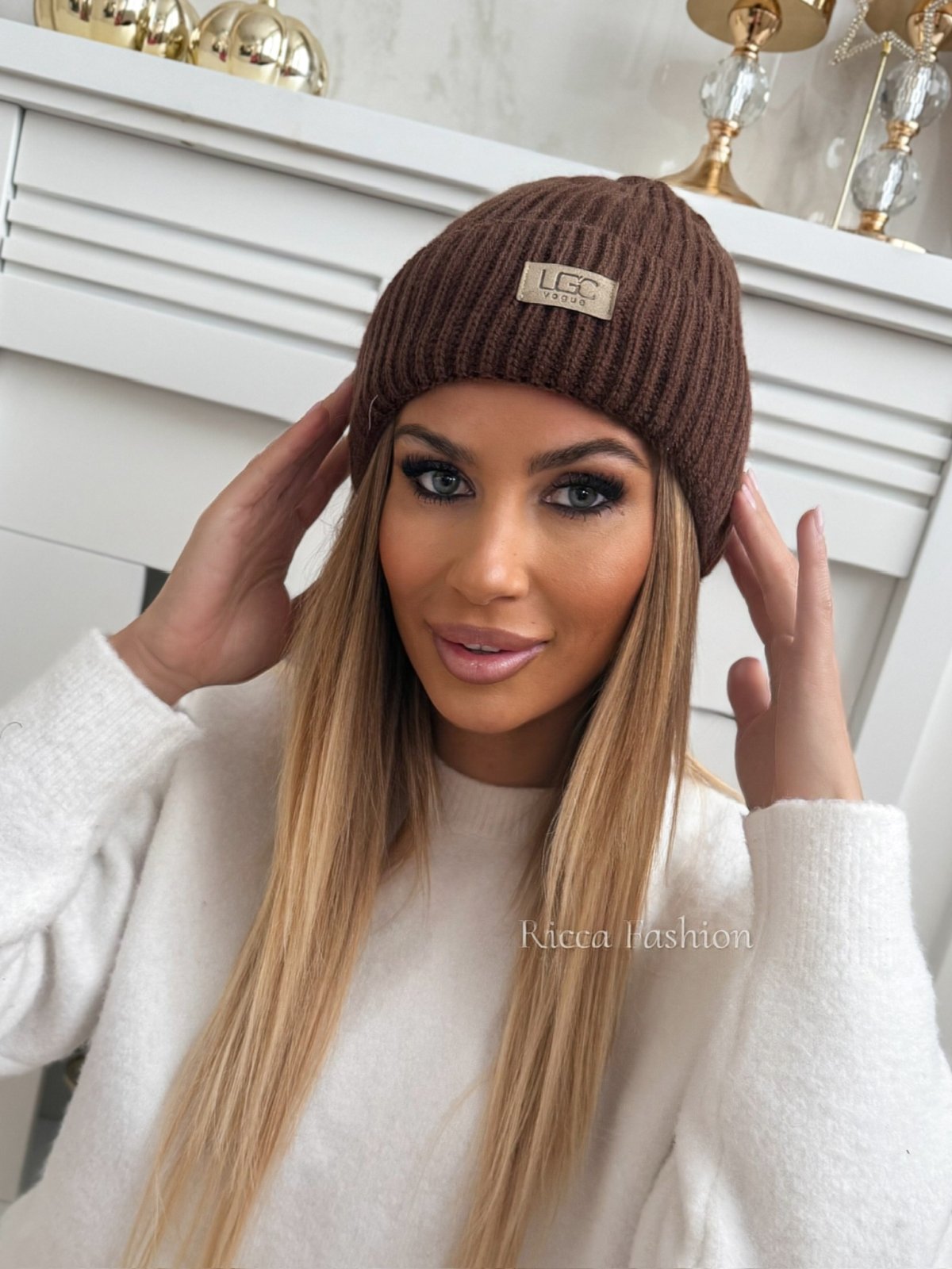 Czapka SNUGG, carmel