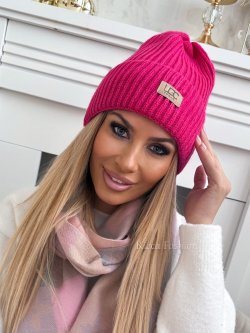 Czapka SNUGG, fuchsia