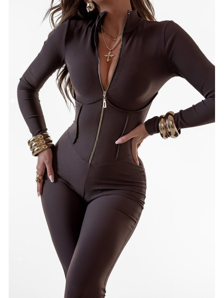 Kombinezon prążkowany KARLA...