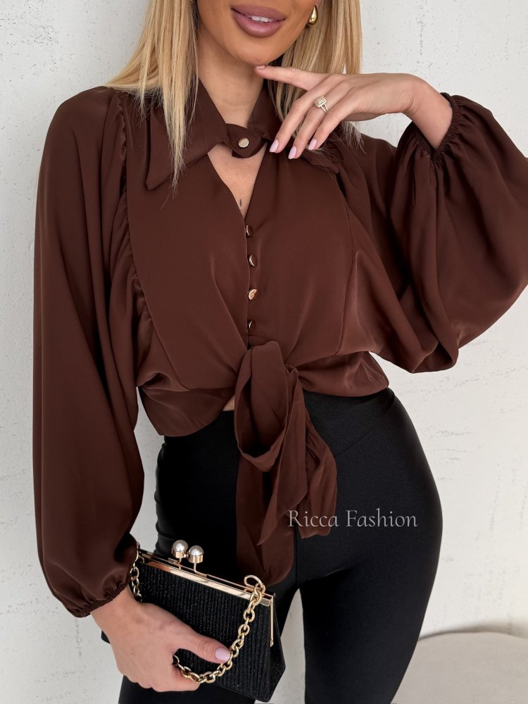 Koszula BEATRICE, chocolate