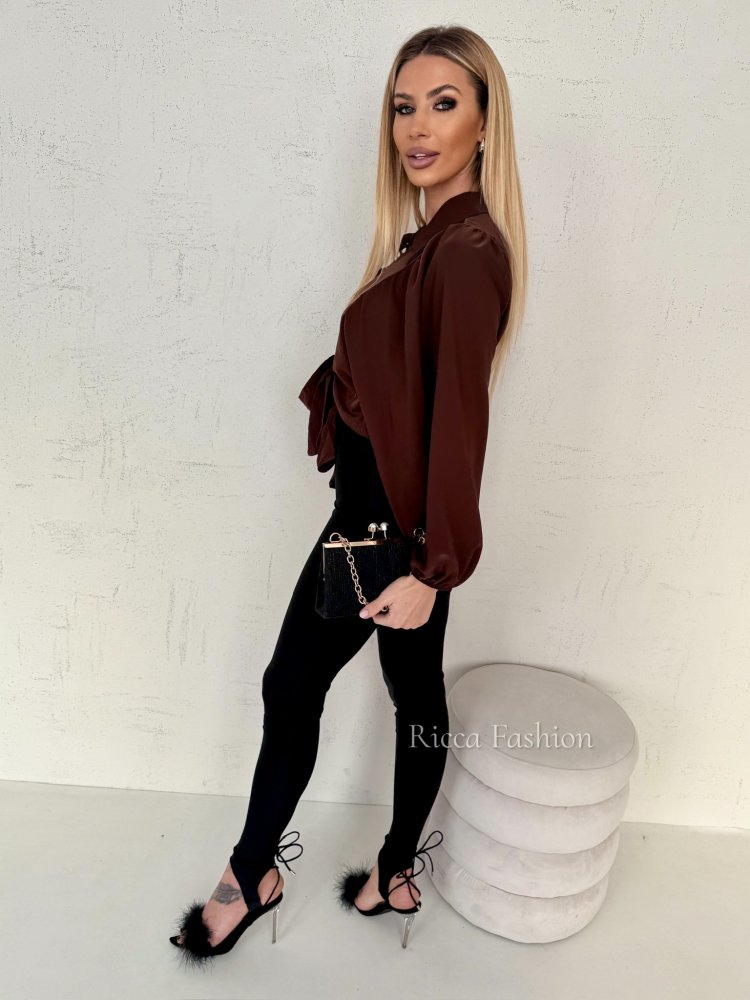 Koszula BEATRICE, chocolate