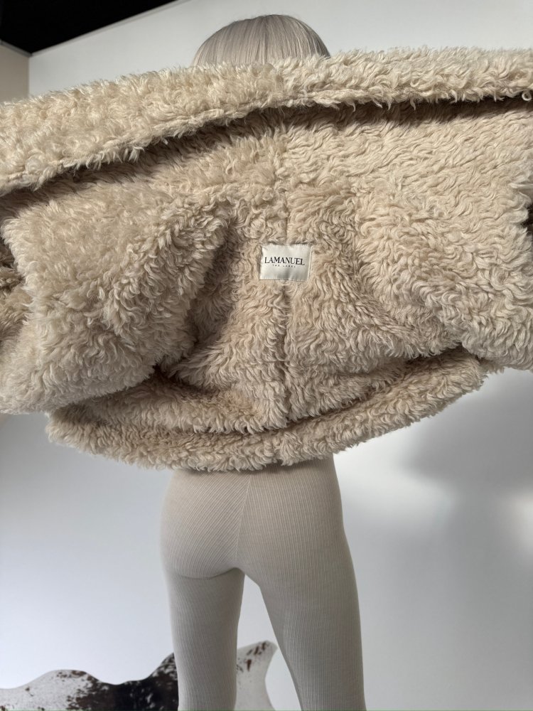 Kurtka/futro DRAMATIC, beż