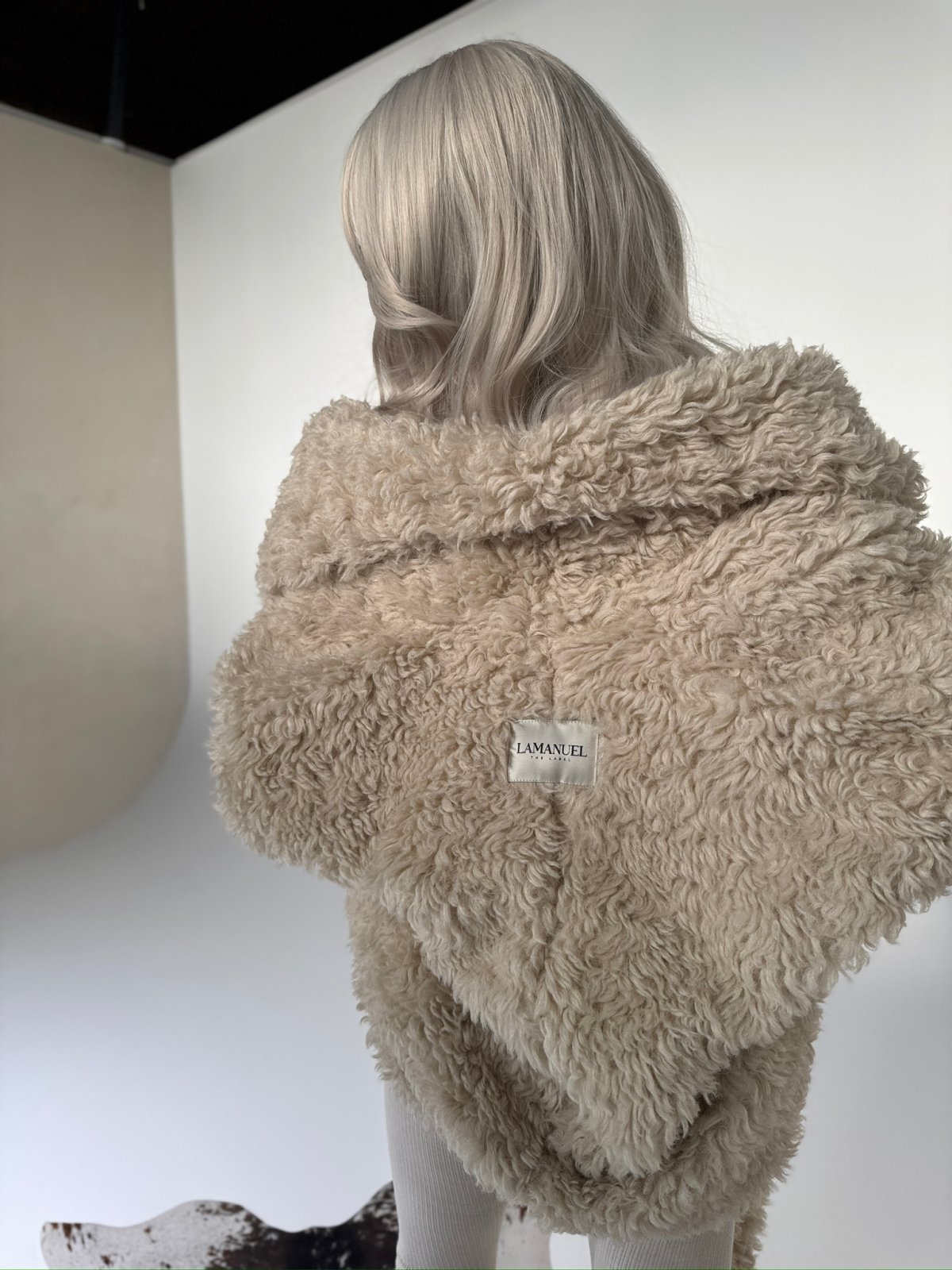 Kurtka/futro DRAMATIC, beż