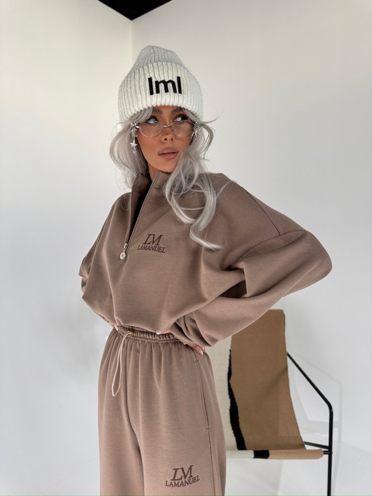 Bluza bawełniana MAGNUM, beż