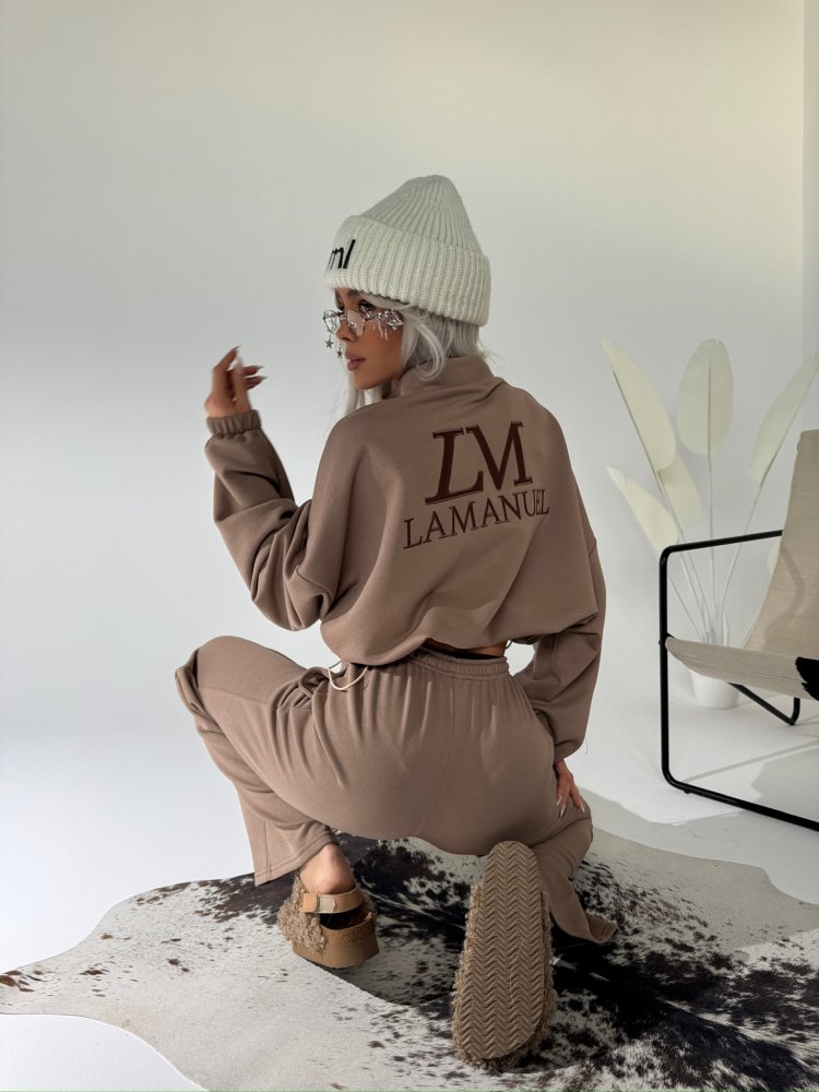 Bluza bawełniana MAGNUM, beż