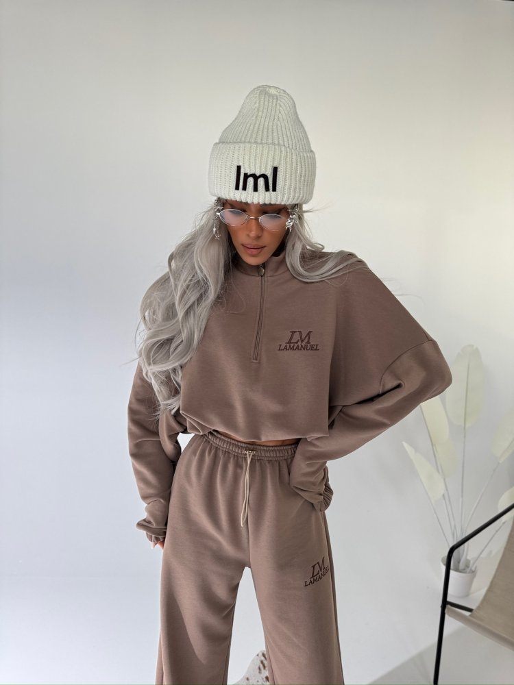 Bluza bawełniana MAGNUM, beż