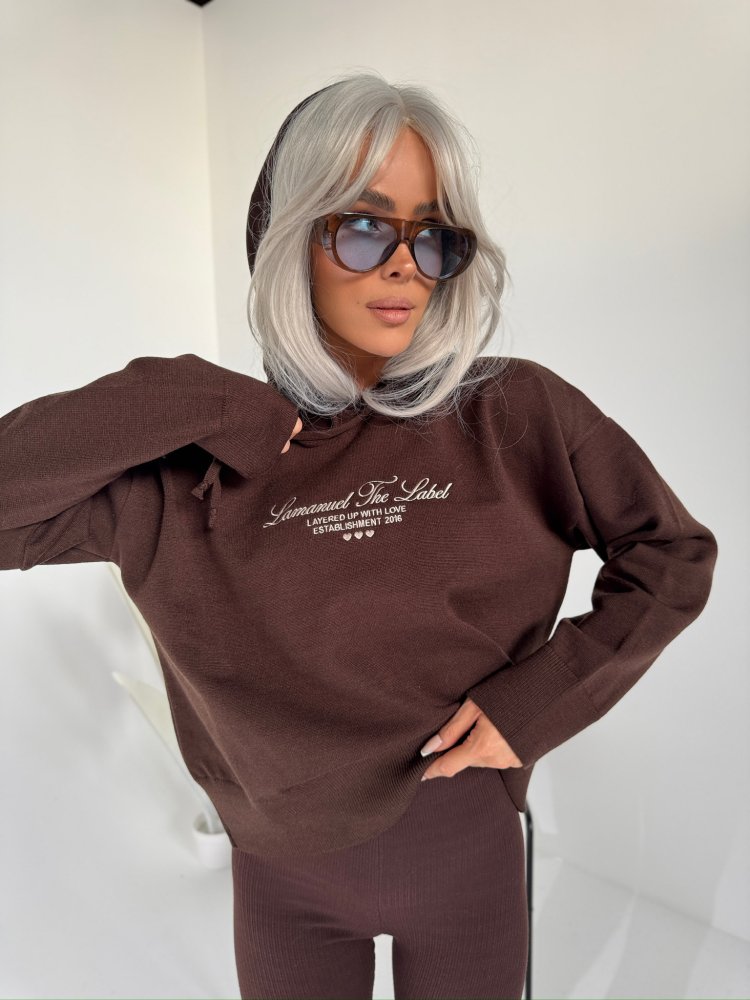 Sweter z wiskozą LOVE,...