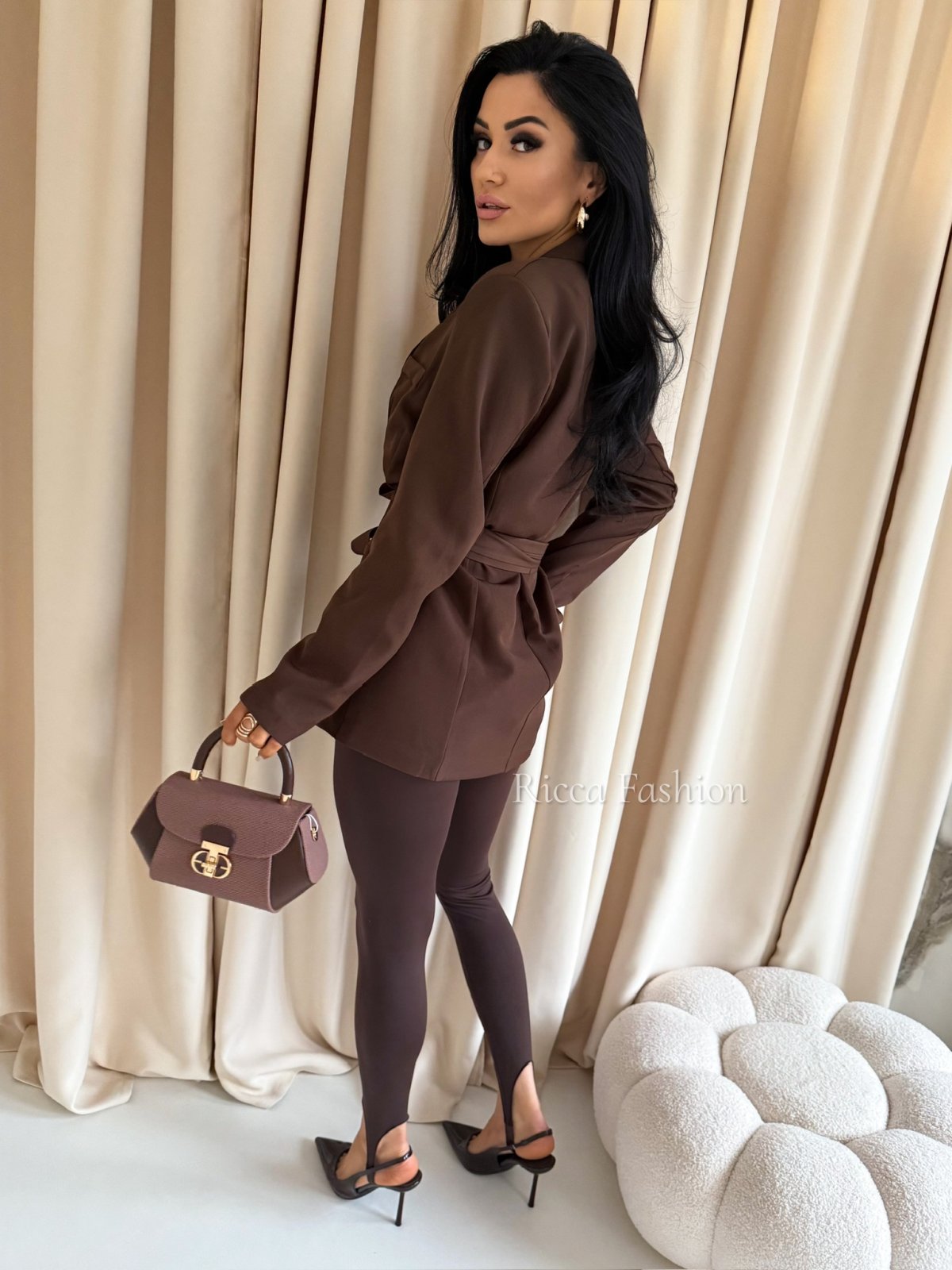 Marynarka MARCELLA, chocolate