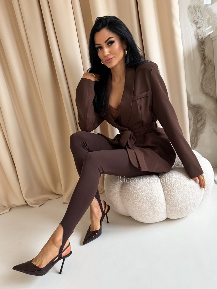 Legginsy z lycry z...