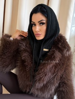 Balaclava/kaptur MARLU, black