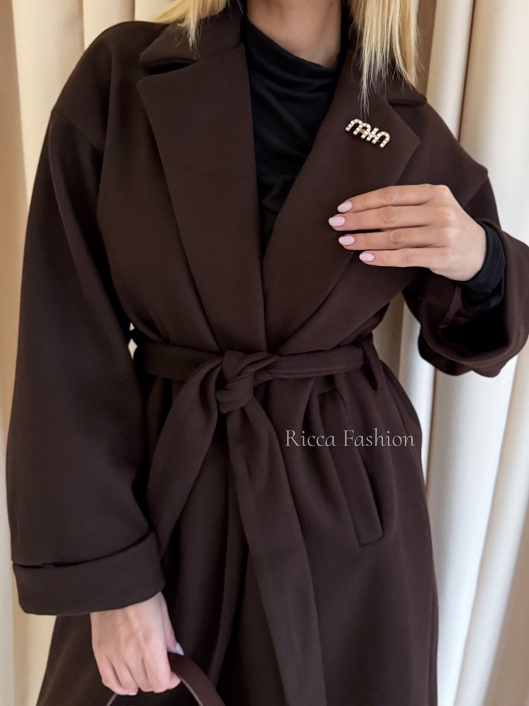 Płaszcz flauszowy MINTI,...