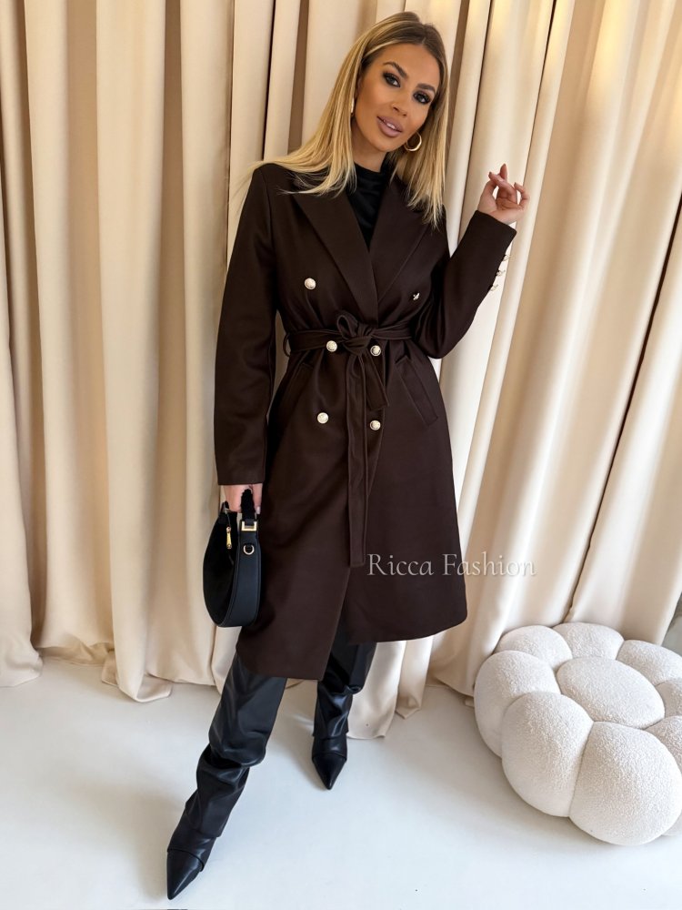 Płaszcz flauszowy ZOFINE,...