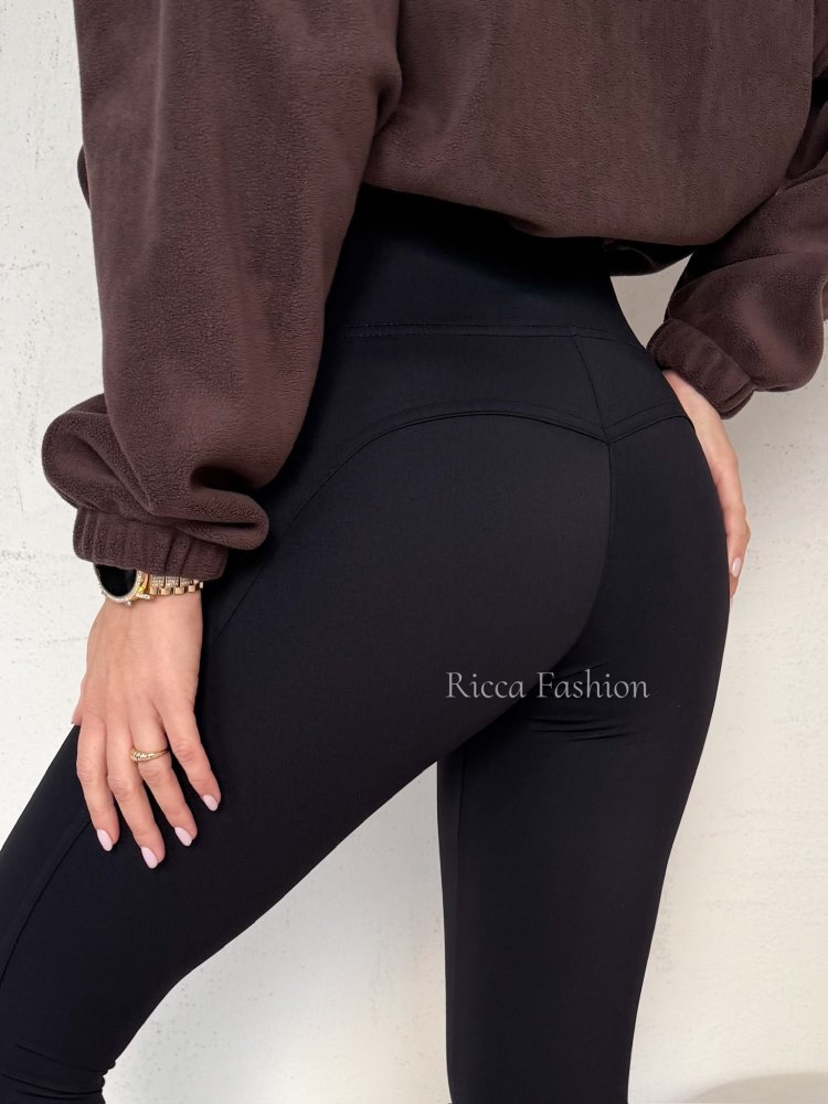 Legginsy lycra MAROON push...