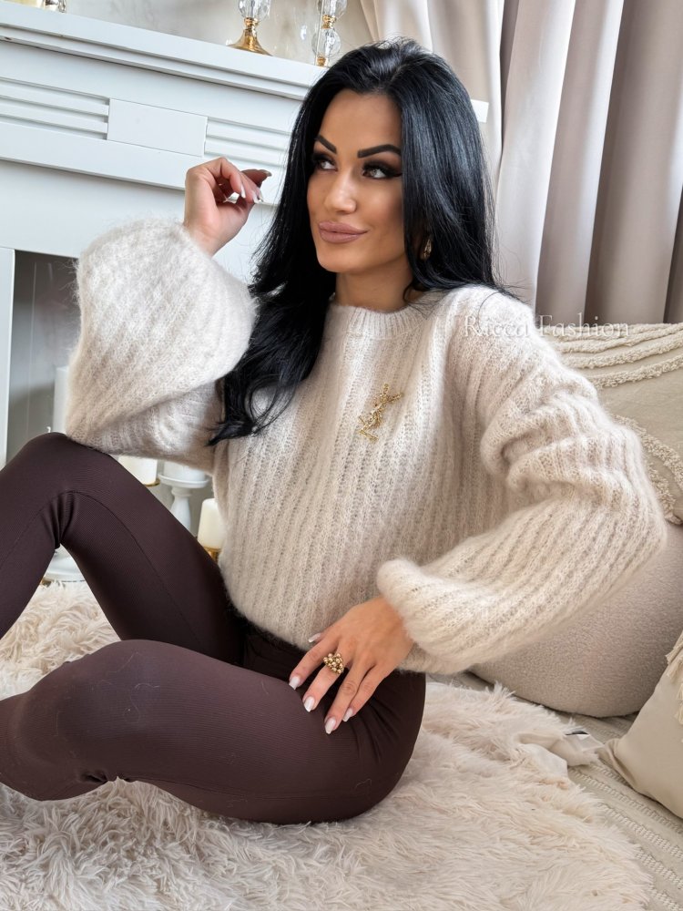 Sweterek 60% moher CALINNE,...