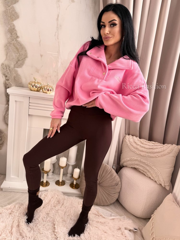 Bluza polarowa FLEEZ, sweet pink