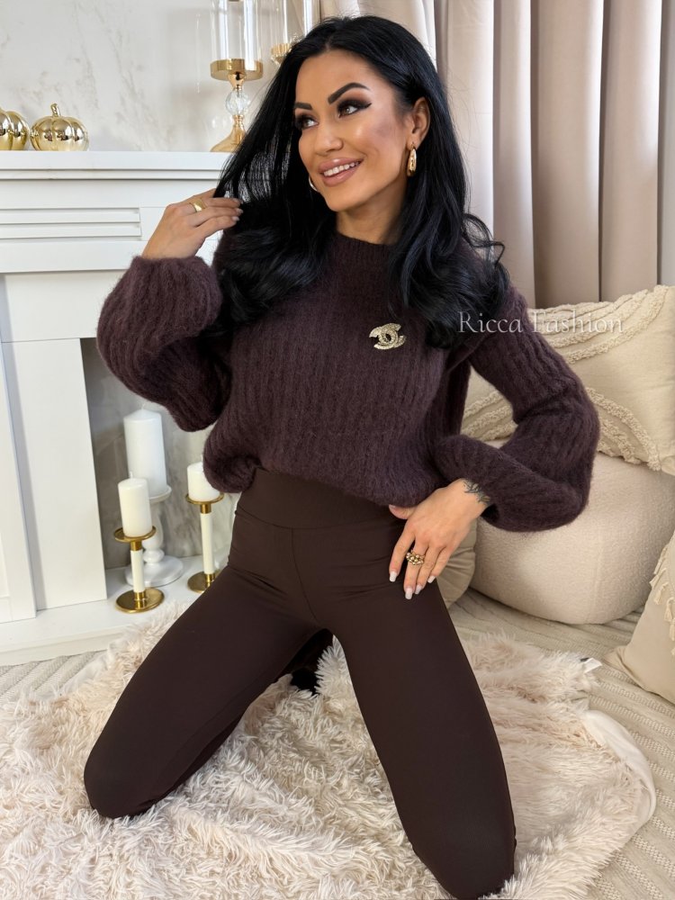 Sweterek 60% moher CALINNE,...