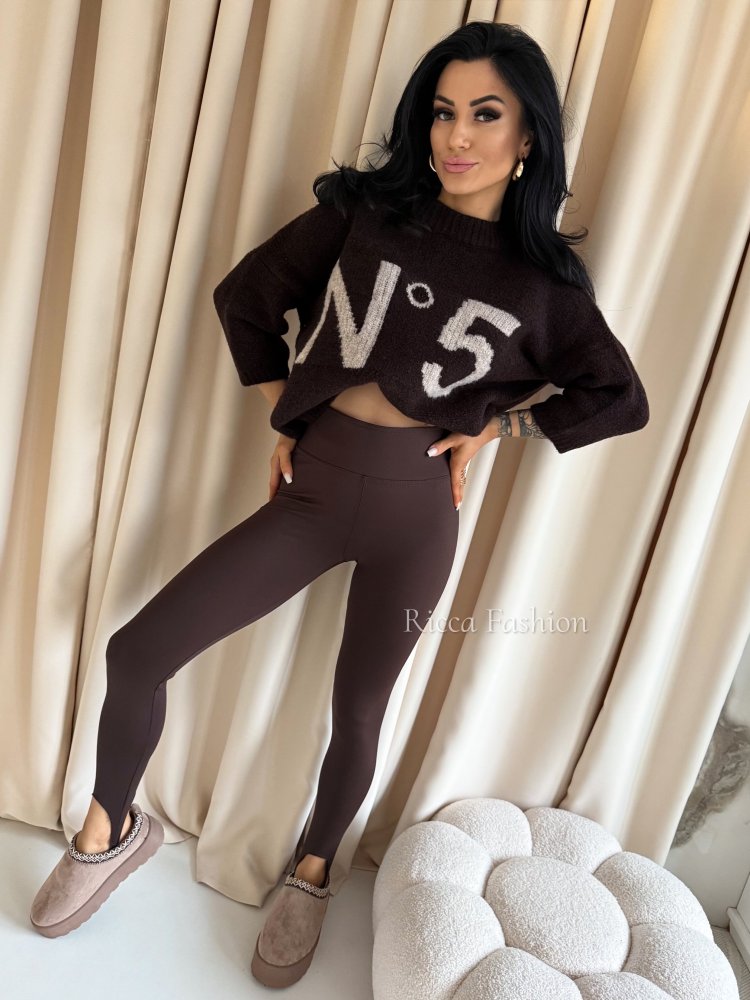 Legginsy ocieplane z...