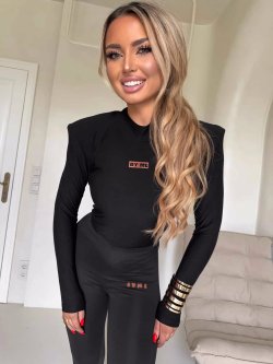 Bluzka MIRELLA by Me, czarna