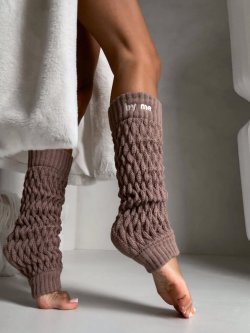 Ocieplacze bawełniane BY ME, mokka