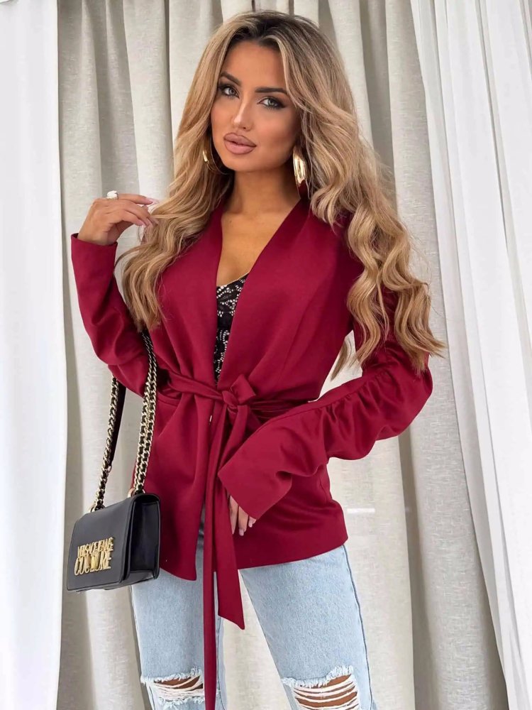 Marynarka ISABELLE, bordo