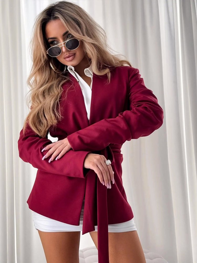 Marynarka ISABELLE, bordo