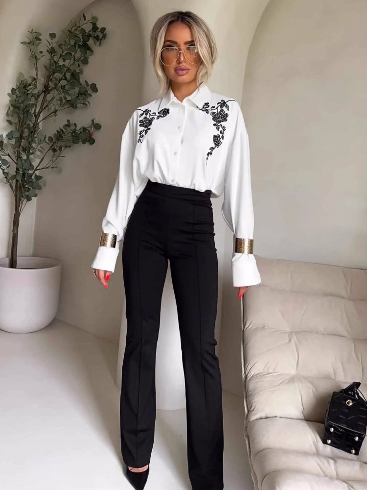 Koszula CHARLOTTE, ecru