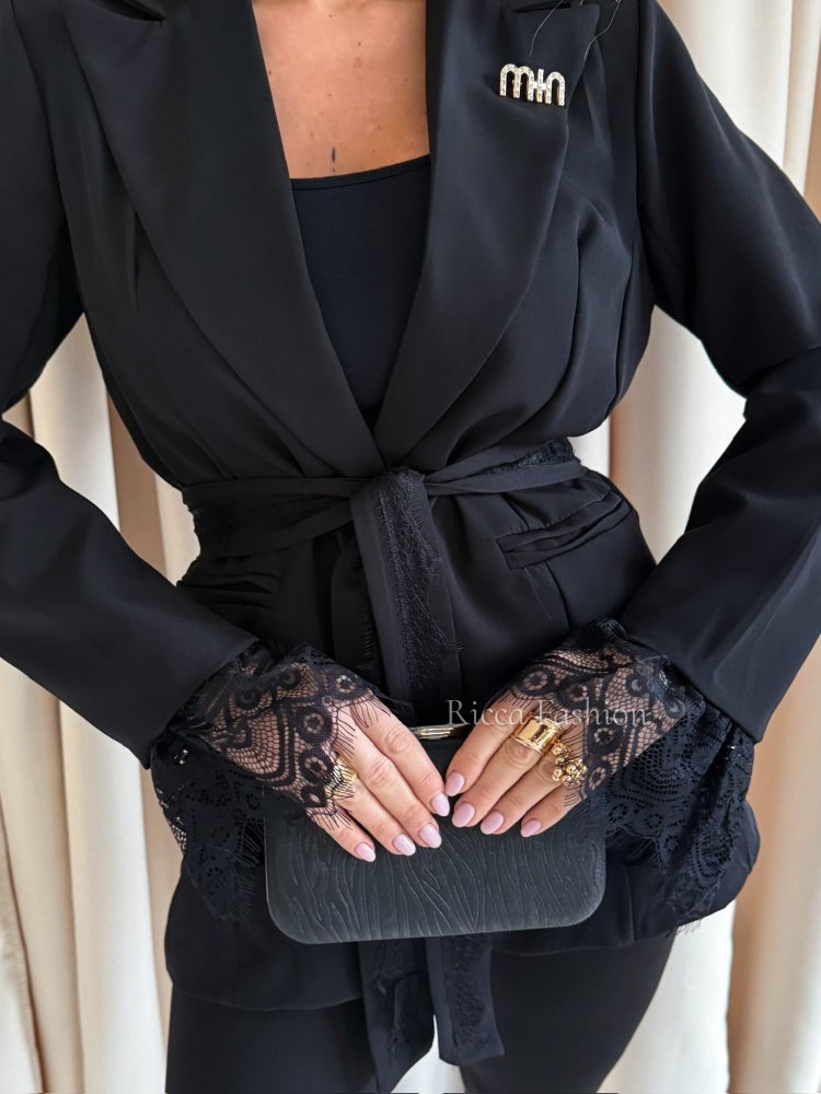 Marynarka z koronką ALAIA,...