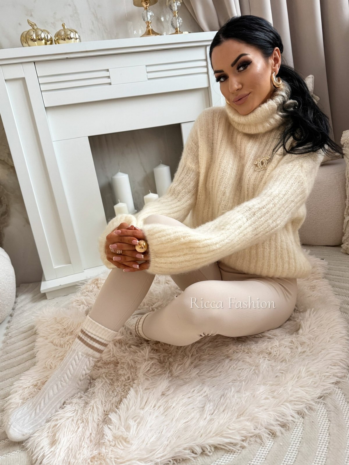 Golf 60% moher NASTI, ecru