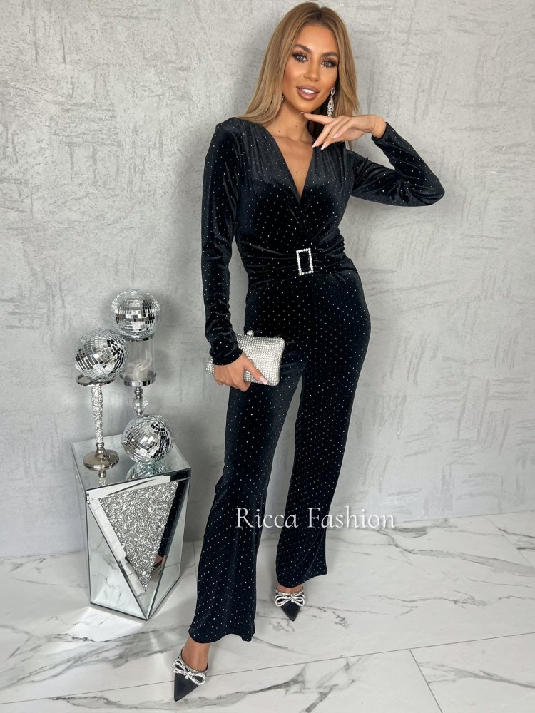 Kombinezon welurowy KOMES,...