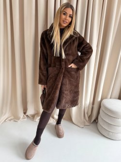 Płaszcz/futerko CELINE, chocolate