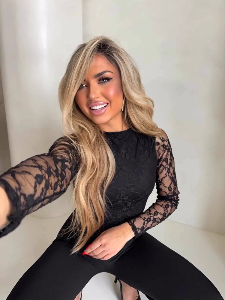 Bluzka SKIN transparent,...