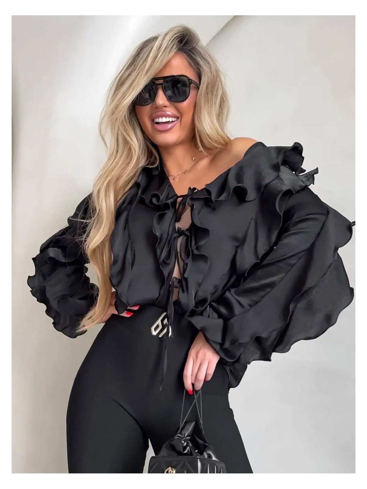 Koszula COURTNEY, czarna