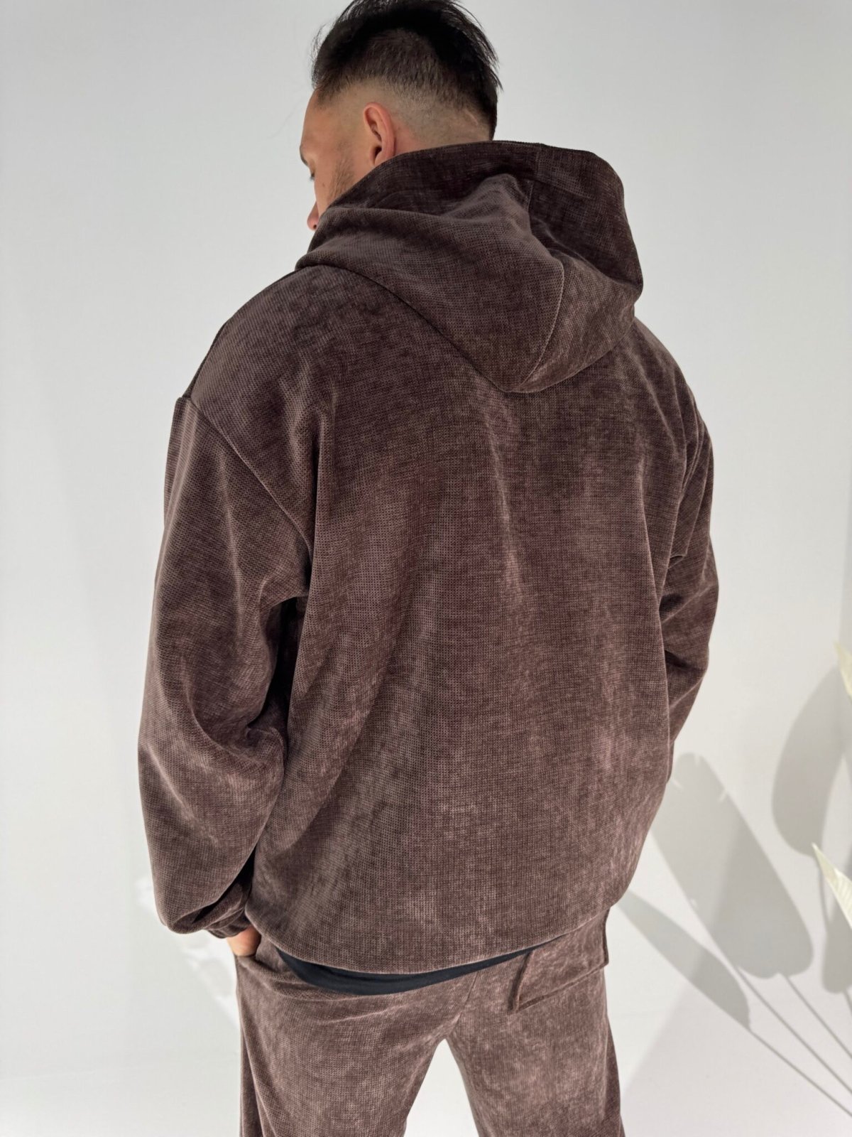 Bluza męska KING, czekolada