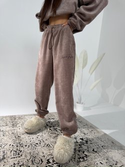 Spodnie dresowe QUEEN, beż