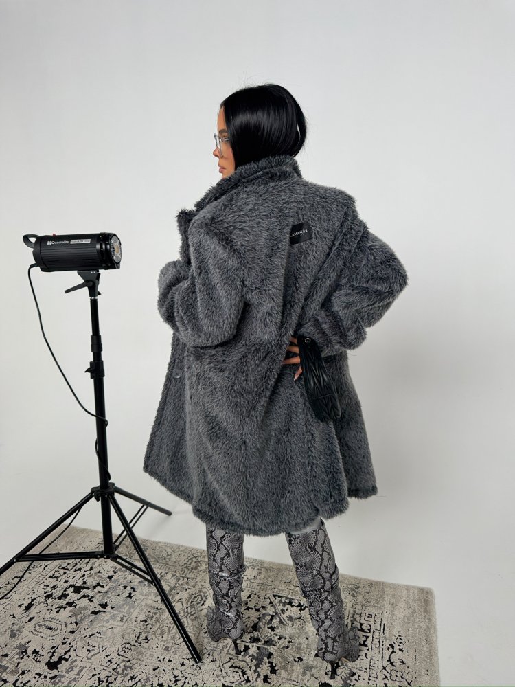 Płaszcz ALPHA, grafit