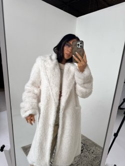 Płaszcz ALPHA, ecru