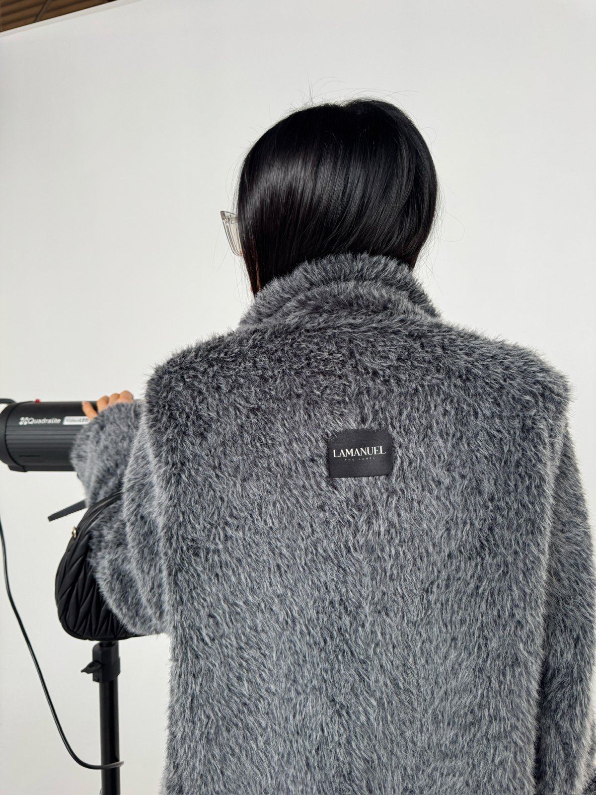 Płaszcz ALPHA, grafit