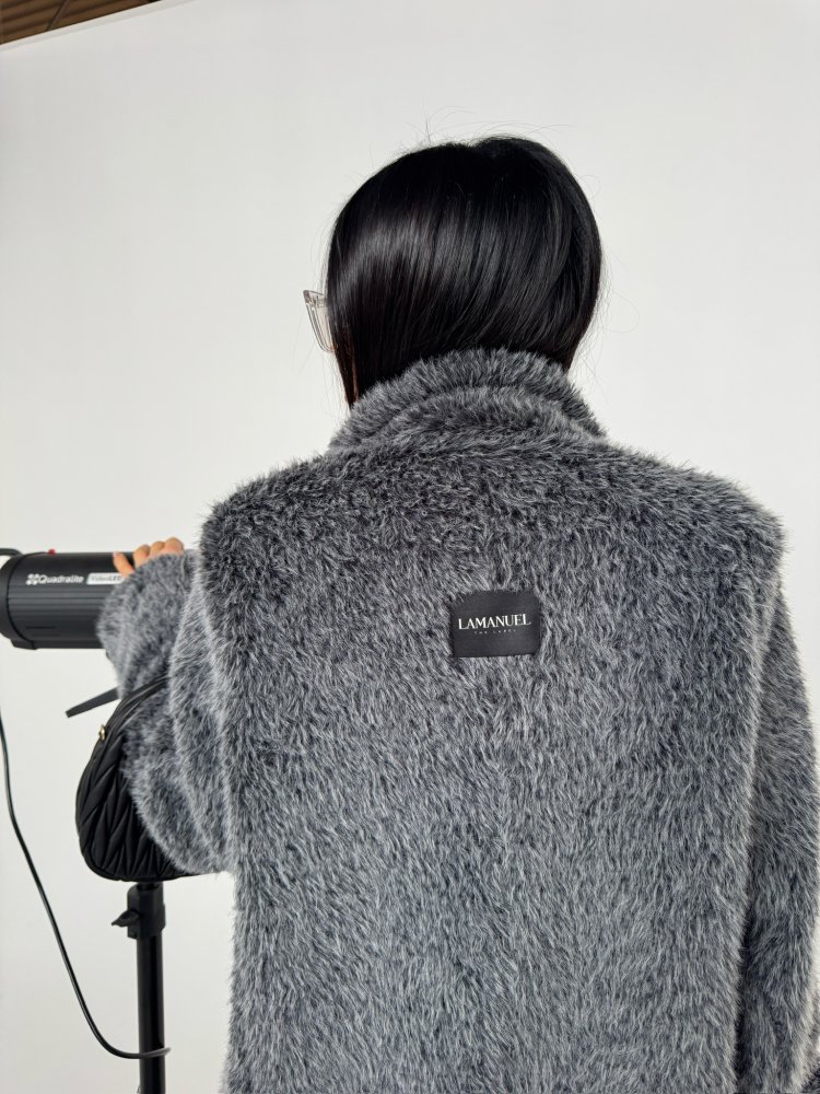 Płaszcz ALPHA, grafit