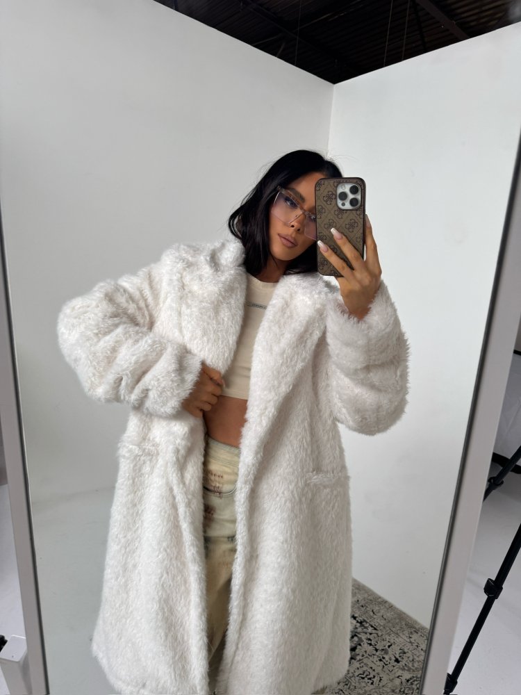 Płaszcz ALPHA, ecru