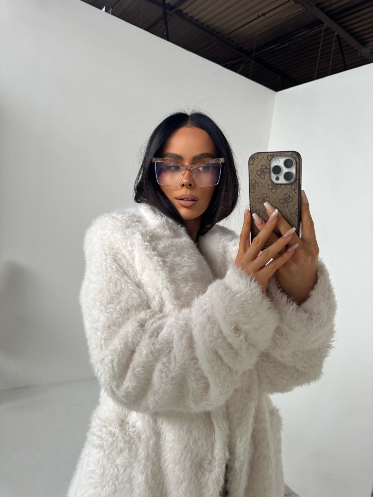 Płaszcz ALPHA, ecru