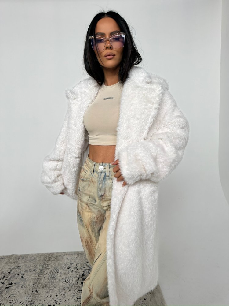 Płaszcz ALPHA, ecru