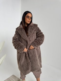 Płaszcz ALPHA, czekolada