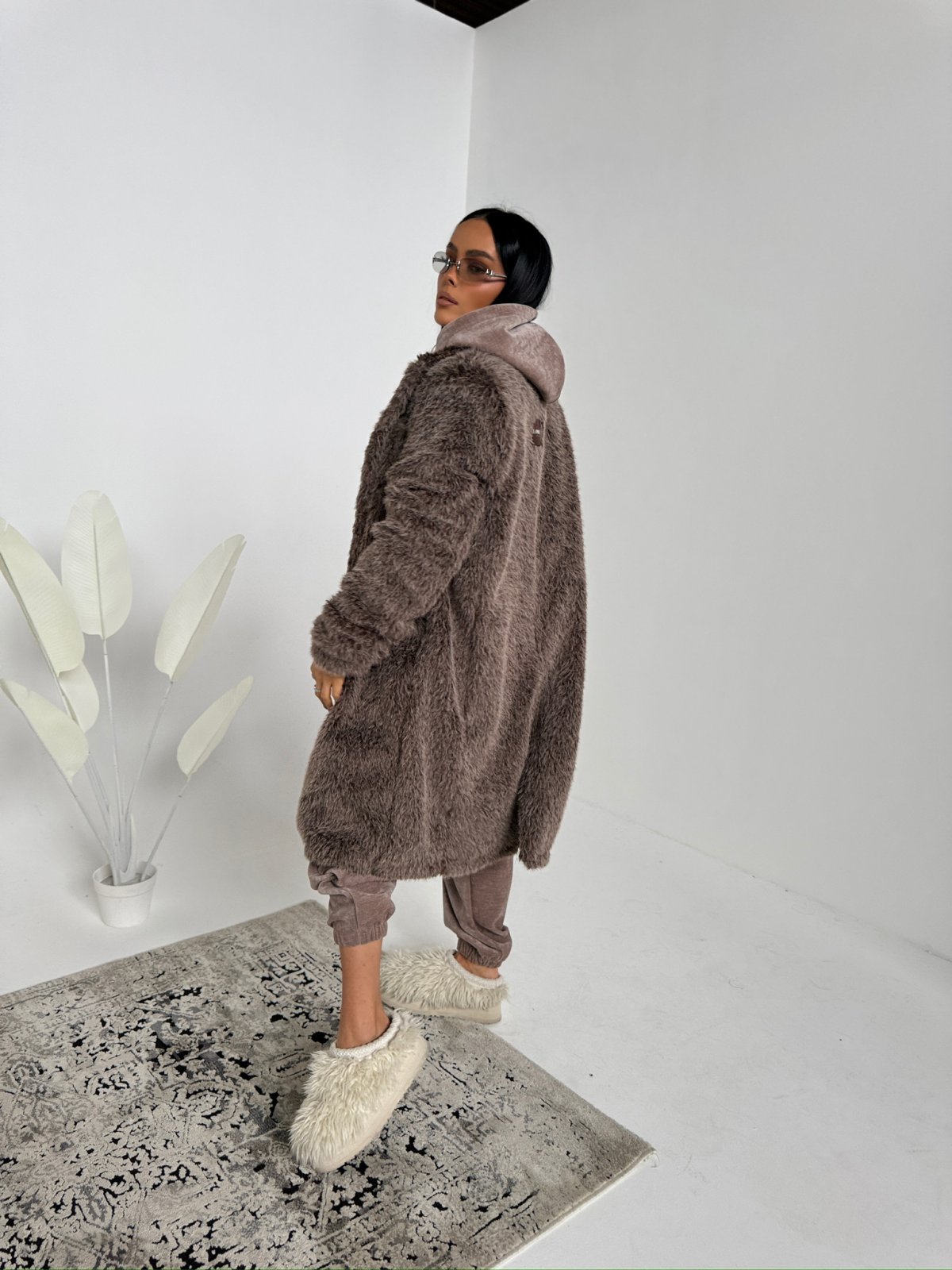 Płaszcz ALPHA, czekolada